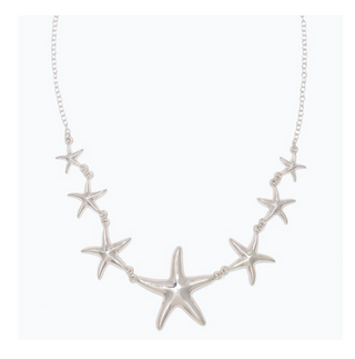 Periwinkle Polished Starfish Necklace