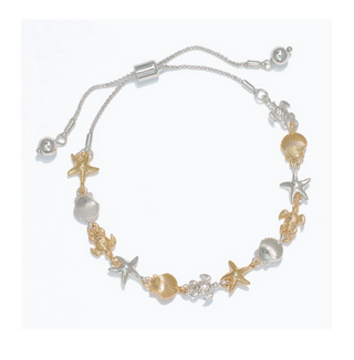 Periwinkle Dainty 2-Tone Bracelet