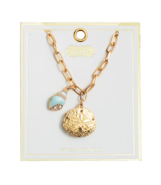 Mudpie Coastal Luxe Icon Necklace