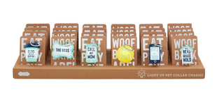 Mudpie Light-Up Dog Collar Charms