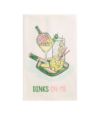 Mudpie Dinks on me hand towel