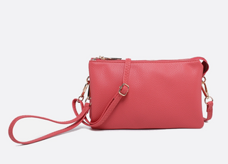 Riley 3 Compartment Wristlet/Crossbody