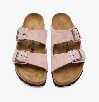 Birkenstock Arizona Suede Leather (N) - Pink Clay
