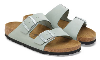 Birkenstock Arizona Nubuck Leather - Pure Sage (Regular)