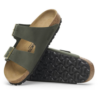 Birkenstock Arizona Thyme - Oiled Leather (Narrow)