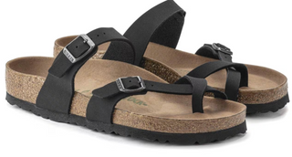 Birkenstock Mayari Vegan Birkibuc - Black