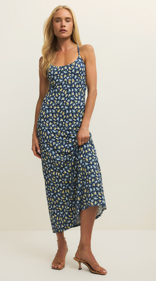 Z Supply Chiara Idra Ditsy Midi Dress