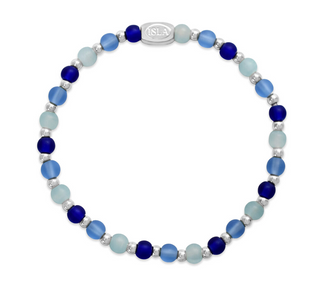 Isla Beads of the Sea Stretch Bracelet - Tarnish Resistant