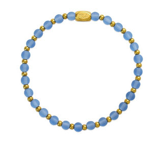 Isla Beads of the Sea Stretch Bracelet - Tarnish Resistant