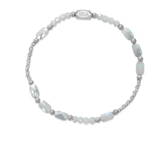 Isla Coastal Crystals - Big Sur - White Cap - Tarnish Resistant