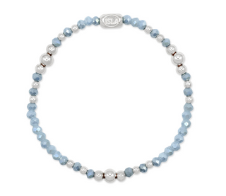 Isla Coastal Crystals - Almafi - Blue Sky - Tarnish Resistant