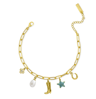 Swish Howdy girl! Make a splash. - Charm Bracelet
