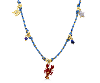 Swish Corded Necklace - Seas the Day