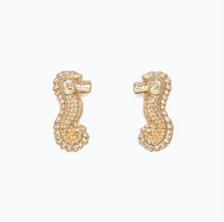 Cuties Detailed Seahorse Earrings