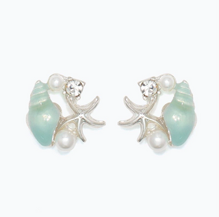 Cuties Sea Cluster Pearl Earrings