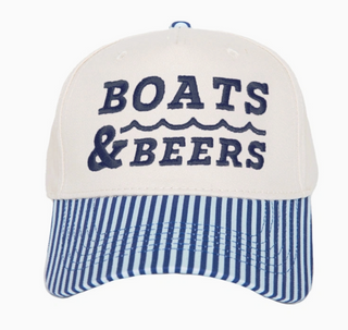 Boats & Beers Two-Toned Trucker Hats