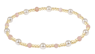 Enewton Extends Pearl Sincerity 4mm Gem Bracelet - Pink Opal