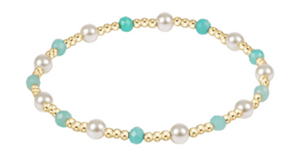 Enewton Pearl Sincerity 4mm Gem Bracelet - Amazonite