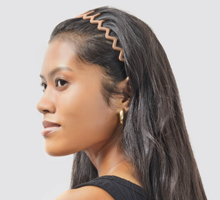 KITSCH Zig Zag Headband 2pc - Neutral