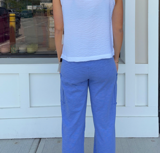 Escape by Habitat Cotton Slub Pocket Flood Pants
