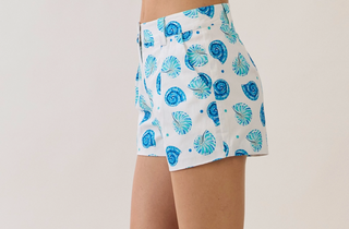 Nautilus Shell Tailored Shorts