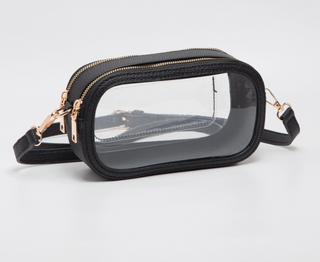 Game Day Stadium Clear Oval Crossbody Bags