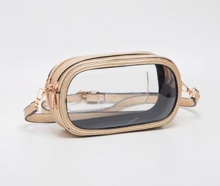 Game Day Stadium Clear Oval Crossbody Bags