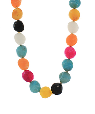 Chunky Statement Stone Necklace