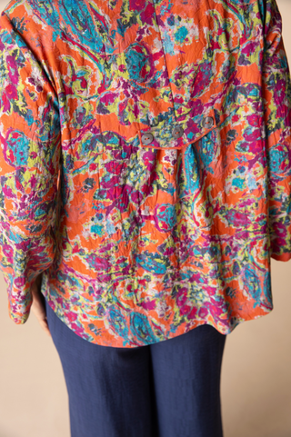Habitat Destination Unknown Floral Pleat Back Jacket
