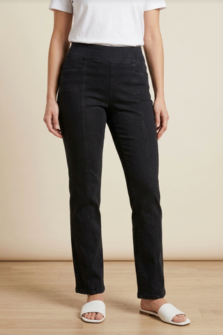 Habitat Stonewash Cotton Span Seamed Pocket Pant