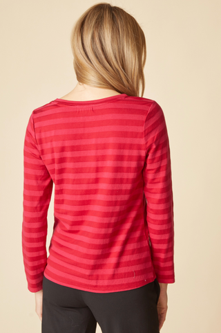 Habitat Shadow Stripe Long Sleeve Tee