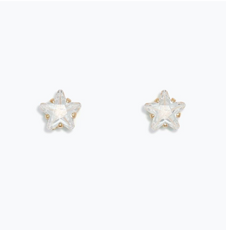 Cuties Sparkling CZ Stars Earrings