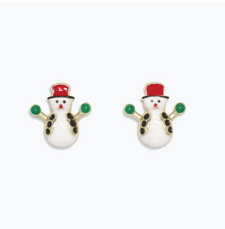 Cuties Jolly Snowmen Earrings