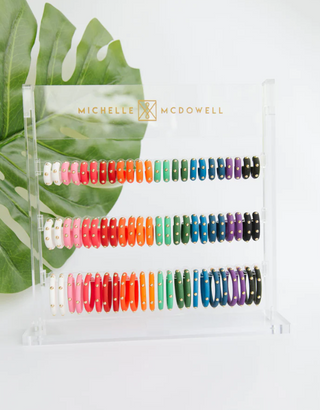 Candace Stud Hoop Earrings