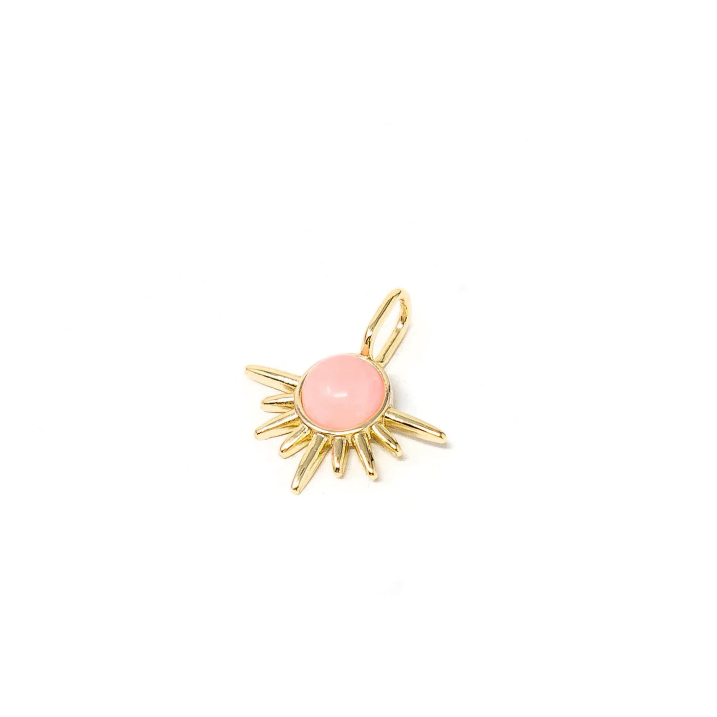 Gold/Pink Opal Solstice Charm