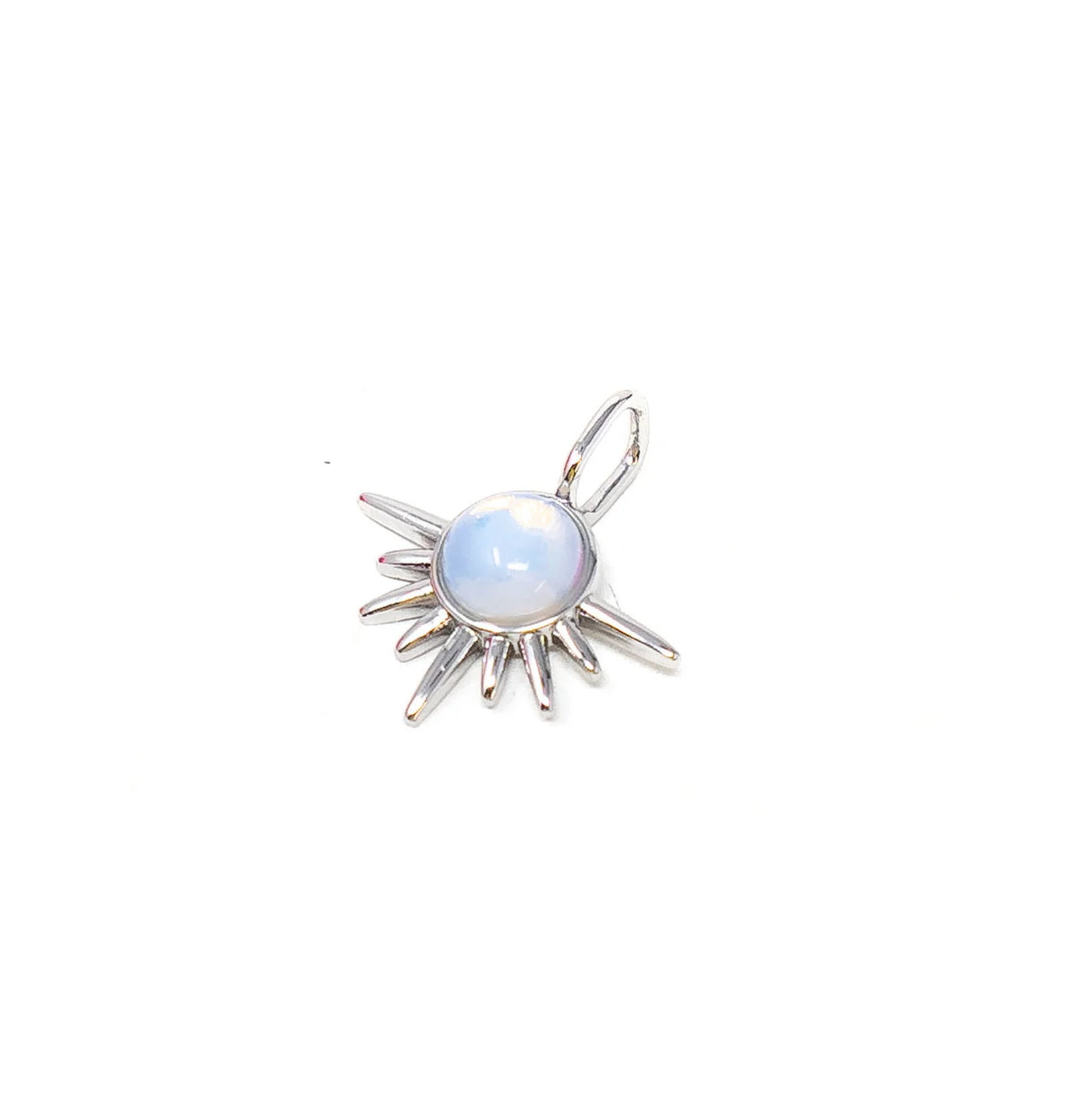 Silver/Moonstone Solstice Charm