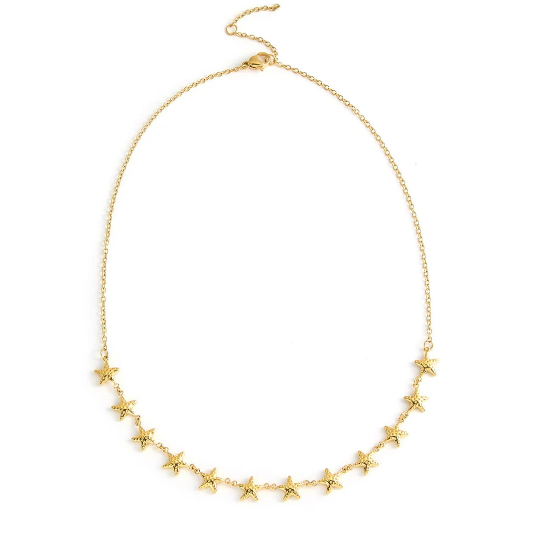 Salty Cali Starfish Charm Necklace