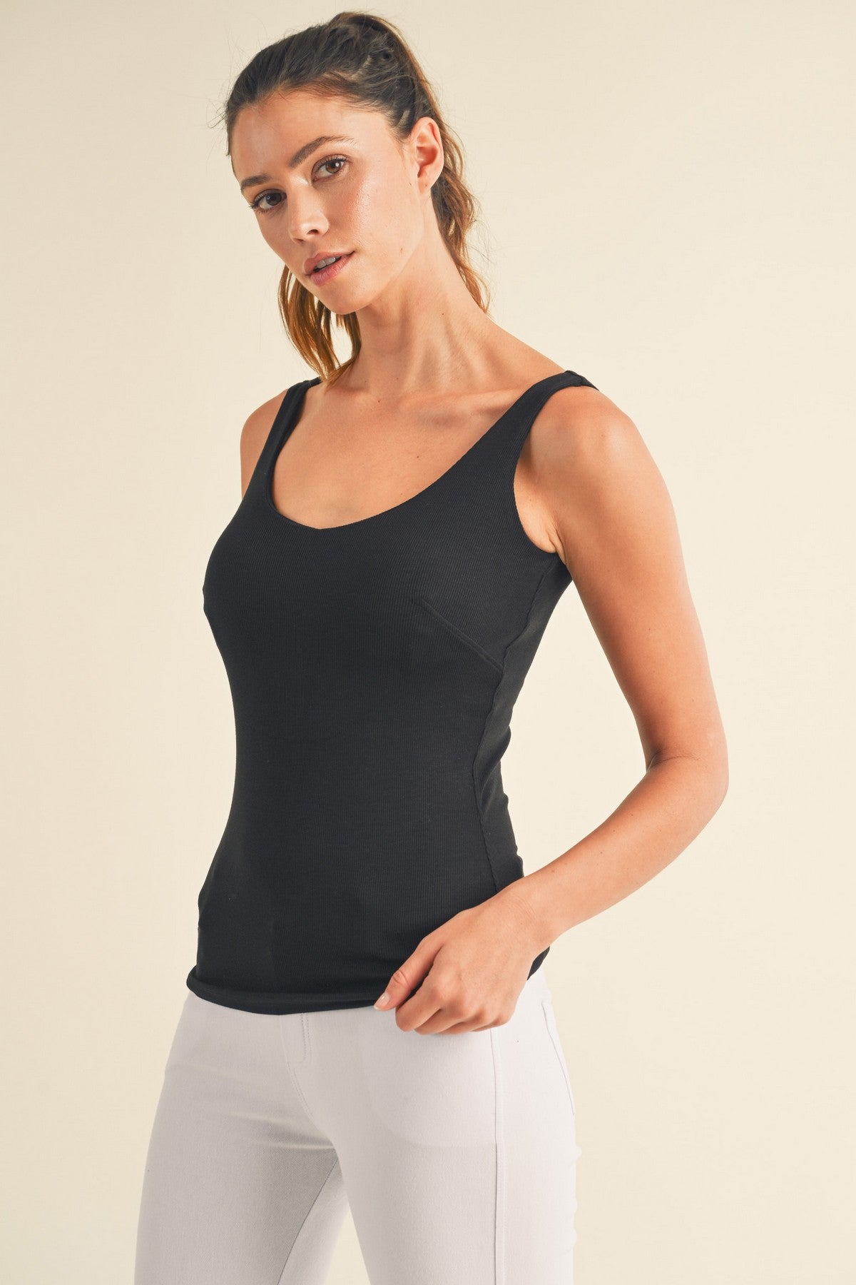 Precision Fit Tank w/ Built In Bra