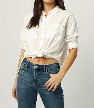Dear John Arianna Front Tie Shirt