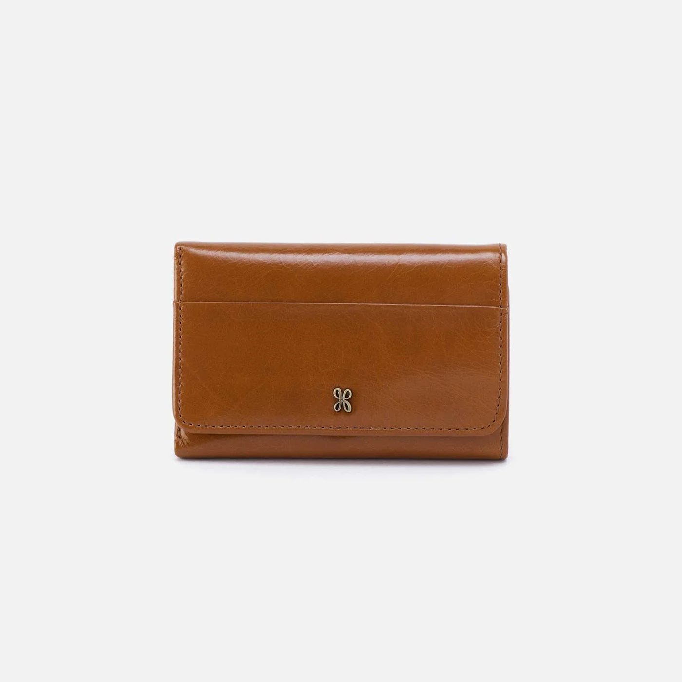 Hobo Jill Trifold Wallet - Truffle