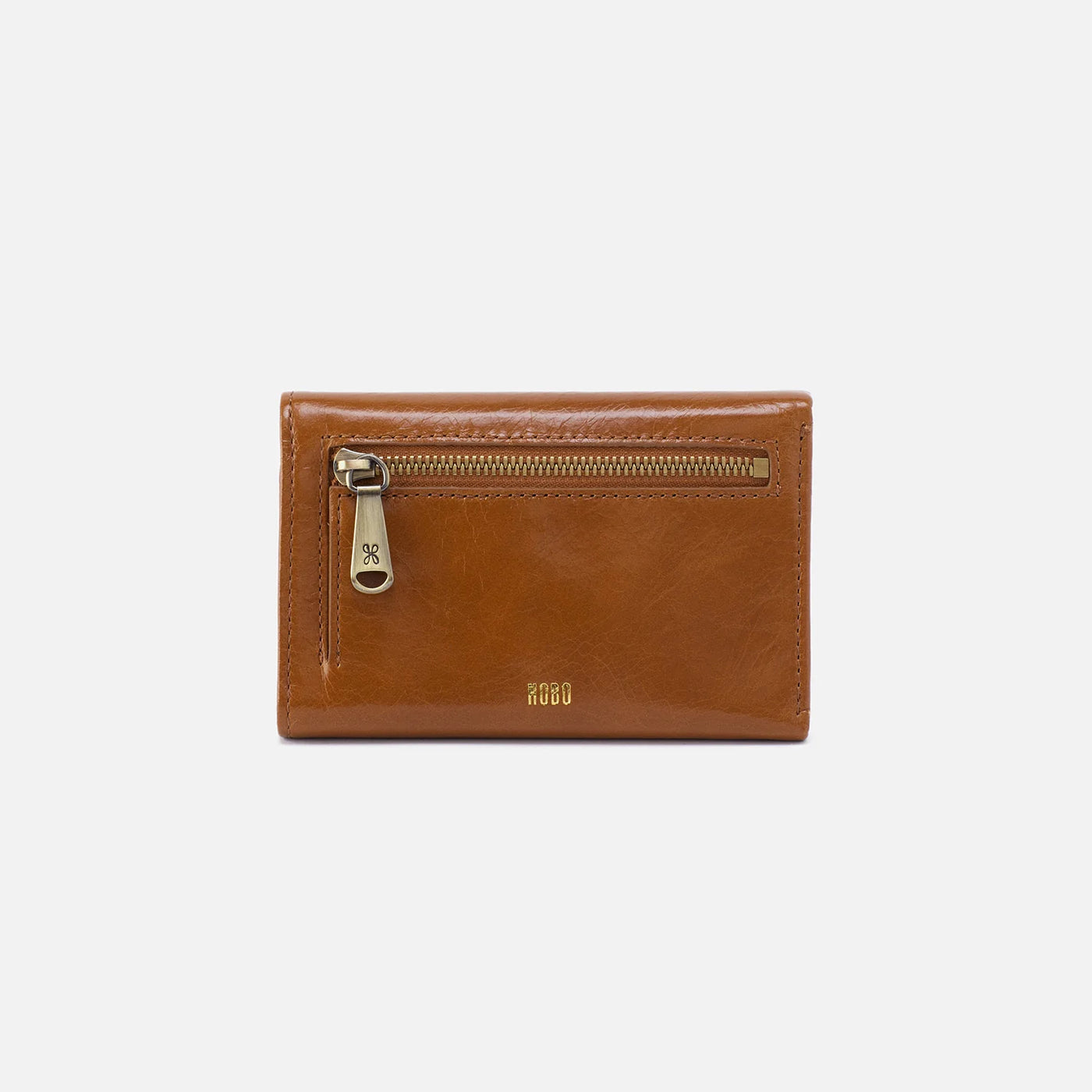 Hobo Jill Trifold Wallet - Truffle