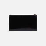 Hobo Jill Large Bifold Wallet In Polished Leather