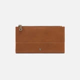Hobo Jill Large Bifold Wallet In Polished Leather