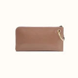 Hobo Jett Wristlet In Polished Leather