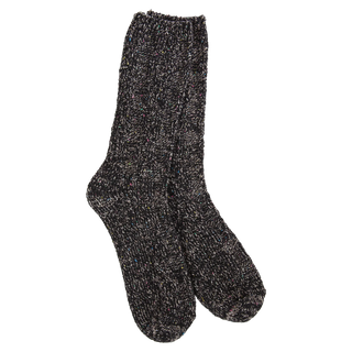 Worlds Softest Weekend Ragg Cable Crew Sock