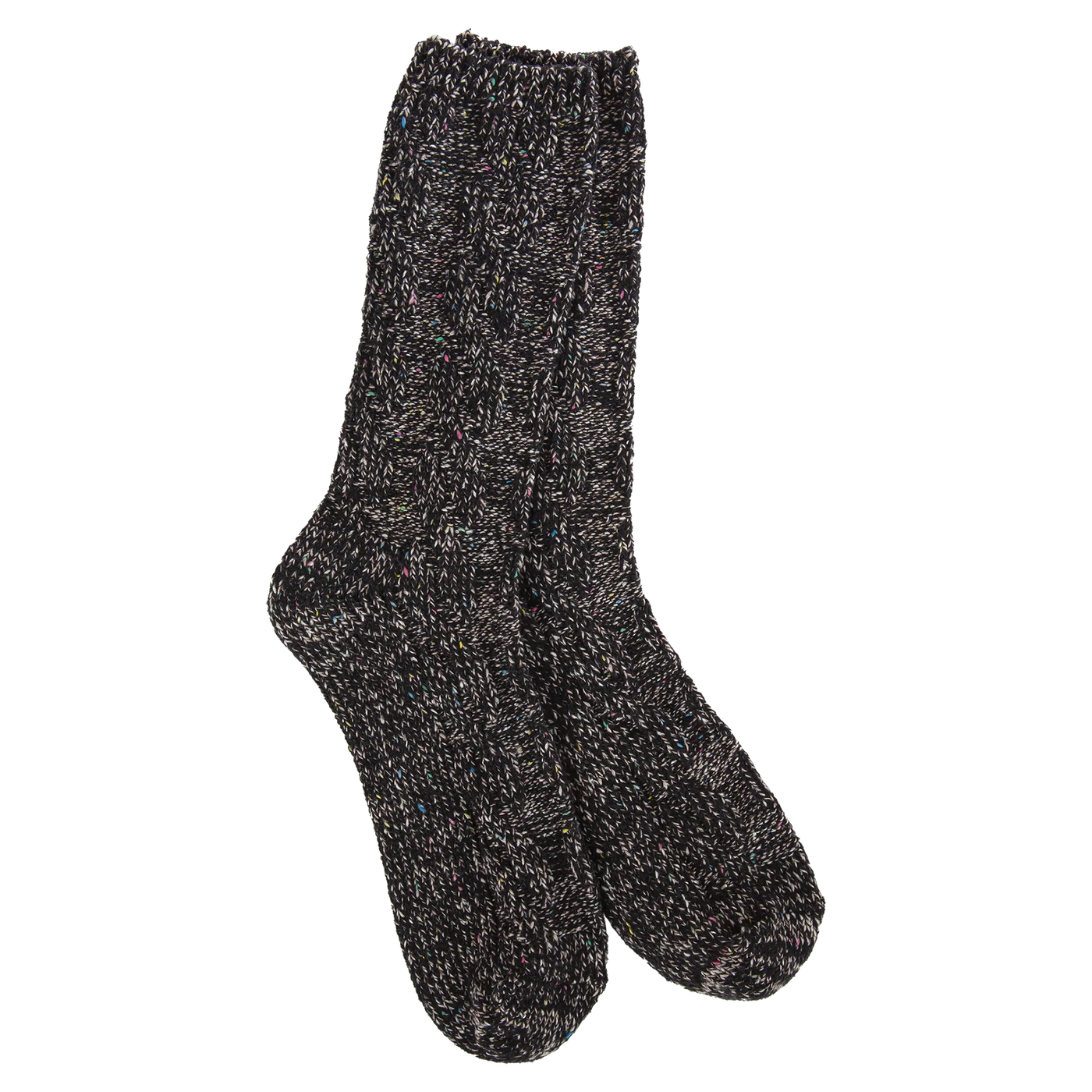 Worlds Softest Weekend Ragg Cable Crew Sock