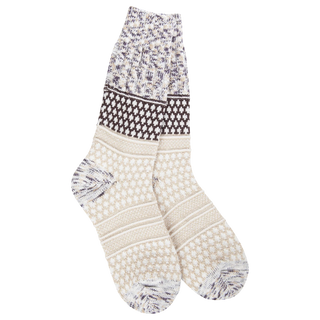 Worlds Softest Weekend Gallery Textured Crew Sock