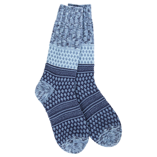 Worlds Softest Weekend Gallery Textured Crew Sock