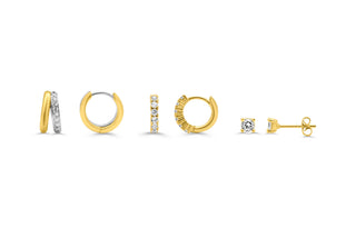 Stia XO Dazzle Set 3 Pack Earrings