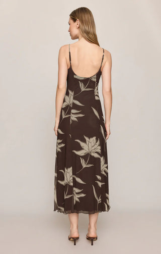 Z Supply Charisma Floral Mesh Maxi Dress